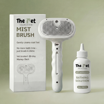 Pet Mist Brush + Solution Refills
