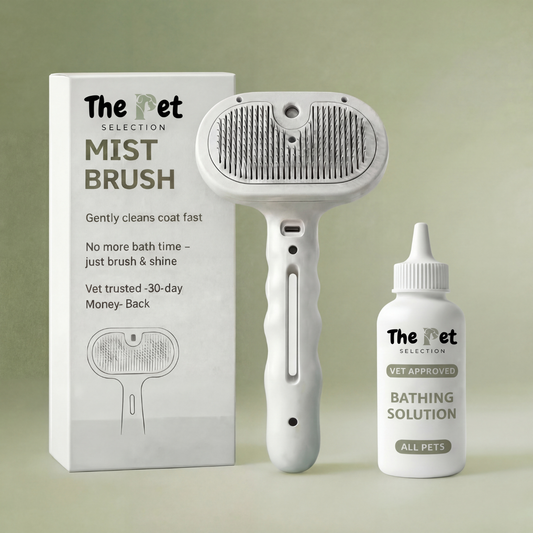 Pet Mist Brush + Solution Refills