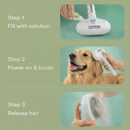 Pet Mist Brush + Solution Refills