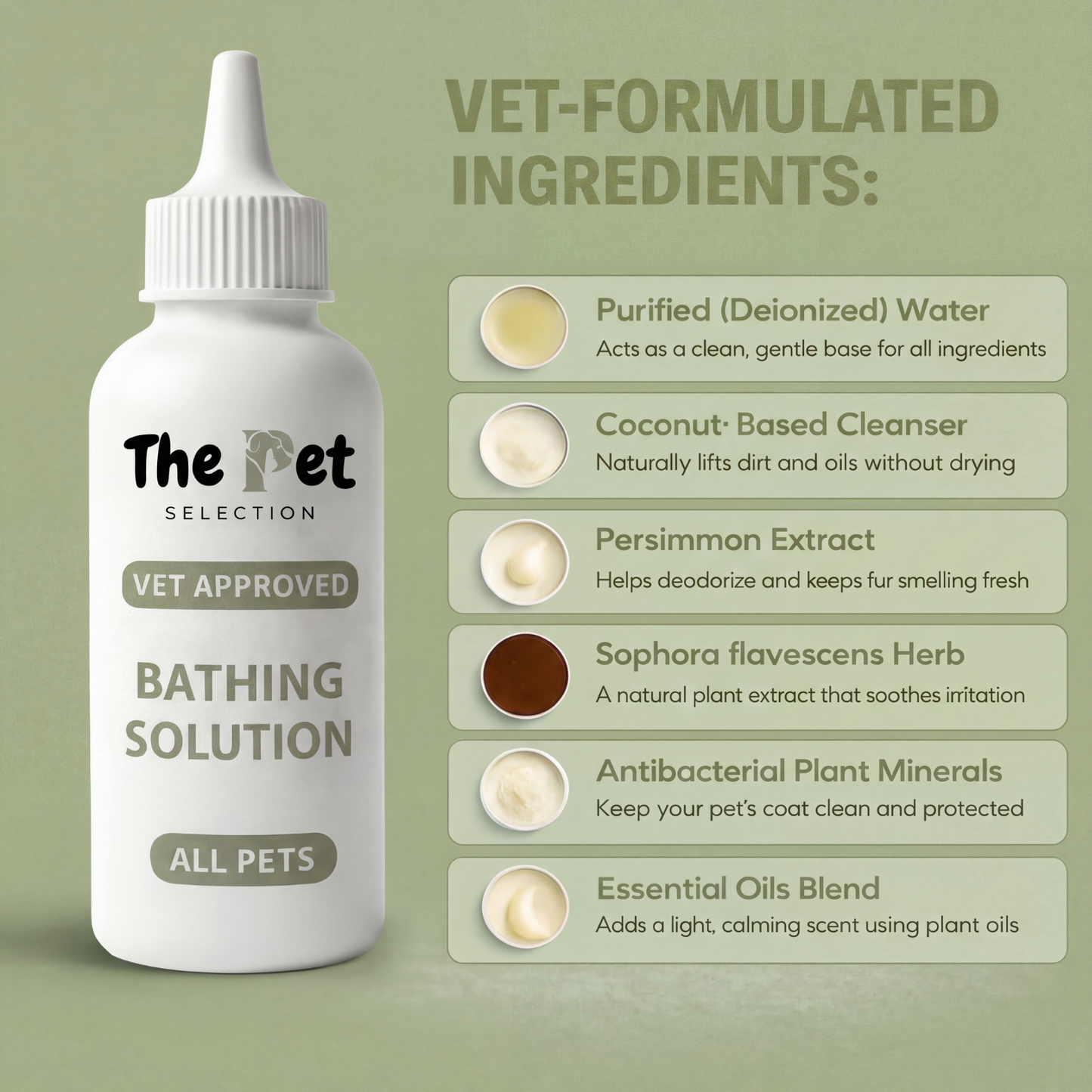 Pet Mist Brush + Solution Refills